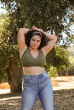 X-Large Lace Trim Padded Bralette Plus