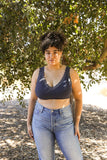 X-Large Lace Trim Padded Bralette Plus