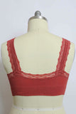 X-Large Lace Trim Padded Bralette Plus