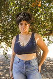 X-Large Lace Trim Padded Bralette Plus