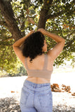 X-Large Lace Trim Padded Bralette Plus