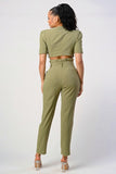 TWO PIECE PANTS SET, BELT INCLUDED