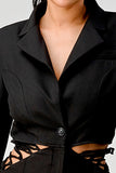 BUSINESS CASUAL BLAZER AND PANTS SET
