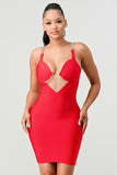 ATHINA HOLIDAY SEXY BANDAGE DRESS
