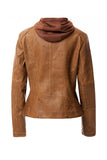 Women's PU Bomber Jacket