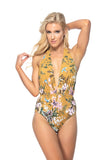 ONE PIECE SUNSHINE FLORAL PRINT SWIMSUIT