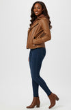 Women's PU Bomber Jacket