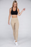 Active Leggings Featuring Concealed Pockets