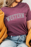 Western USA Direction Graphic Tee