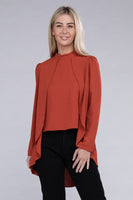 Elegant Turtleneck Blouse