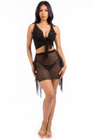 SHEER COVER UP 2 PIECE SET