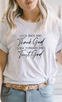 Thank God Trust God Inspirational Graphic Tee