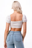 CROSS STRAP CROP TOP