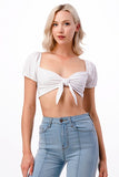 CROSS STRAP CROP TOP