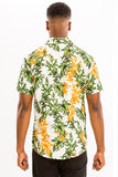 Mens Print Hawaiian Shirt