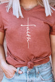 Faith Christian Easter Spring Season PLUS SIZE Tee