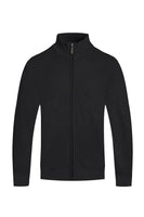 Weiv Mens Solid Full Zip Sweater