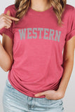 Western USA Direction Graphic Tee