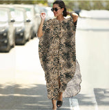 Wide Dress -Animal Print