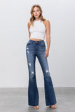 Mid Rise Flare Jeans