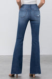 Mid Rise Flare Jeans