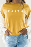 Faith Block Letters PLUS SIZE Tee