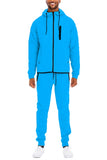 Mens Full Zip Sweat Pant Sweat Set