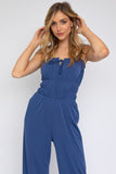 Sleeveless Drawstring Cropped Jumpsuit