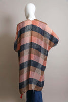 Multi Buffalo Checkered Kimono