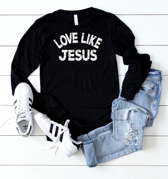 Love Like Jesus Long Sleeve Graphic Tee