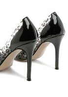 Candace clear Stiletto Pumps