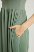 Women's Summer Casual Maxi Dress With Pocket