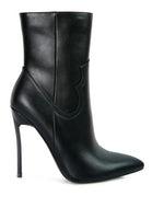 JENNER High Heel Cowgirl Ankle Boot