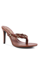 Melodrama High Heeled Braided Sandals