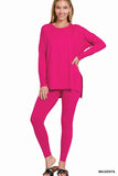 Brushed DTY Microfiber Loungewear Set