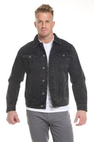 Men's Black Denim Jacket