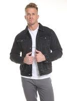 Men's Black Denim Jacket