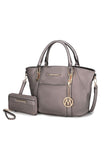 MKF Darielle Satchel Handbag with Wallet by Mia k