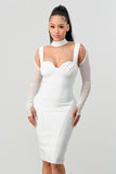 HOLIDAY FASHION BANDAGE DRESS