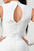 HOLIDAY FASHION BANDAGE DRESS