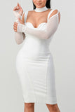 HOLIDAY FASHION BANDAGE DRESS