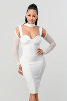 HOLIDAY FASHION BANDAGE DRESS