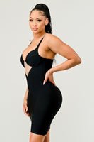 ATHINA HOLIDAY SEXY BANDAGE DRESS