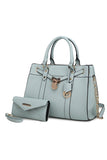 MKF Collection Christine Satchel with wallet b Mia