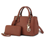 MKF Collection Ruth Satchel Bag with Wallet by Mia