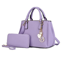 MKF Collection Ruth Satchel Bag with Wallet by Mia