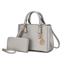 MKF Collection Ruth Satchel Bag with Wallet by Mia