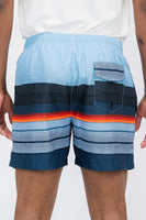 Blue stripes Swim Trunks Board Shorts