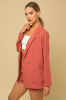 Double Breasted Blazer only (Matching set with: YP8173G-1) YJ8244G