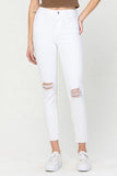 High Rise Crop Skinny Jeans